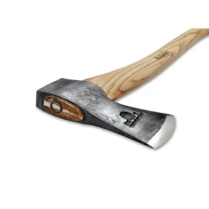 QVARFOT Premium Felling Axe - 2lb/26" Hickory Handle w/ Sheath