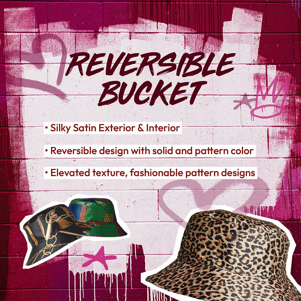 RED by KISS - Reversible Satin Bucket Hat