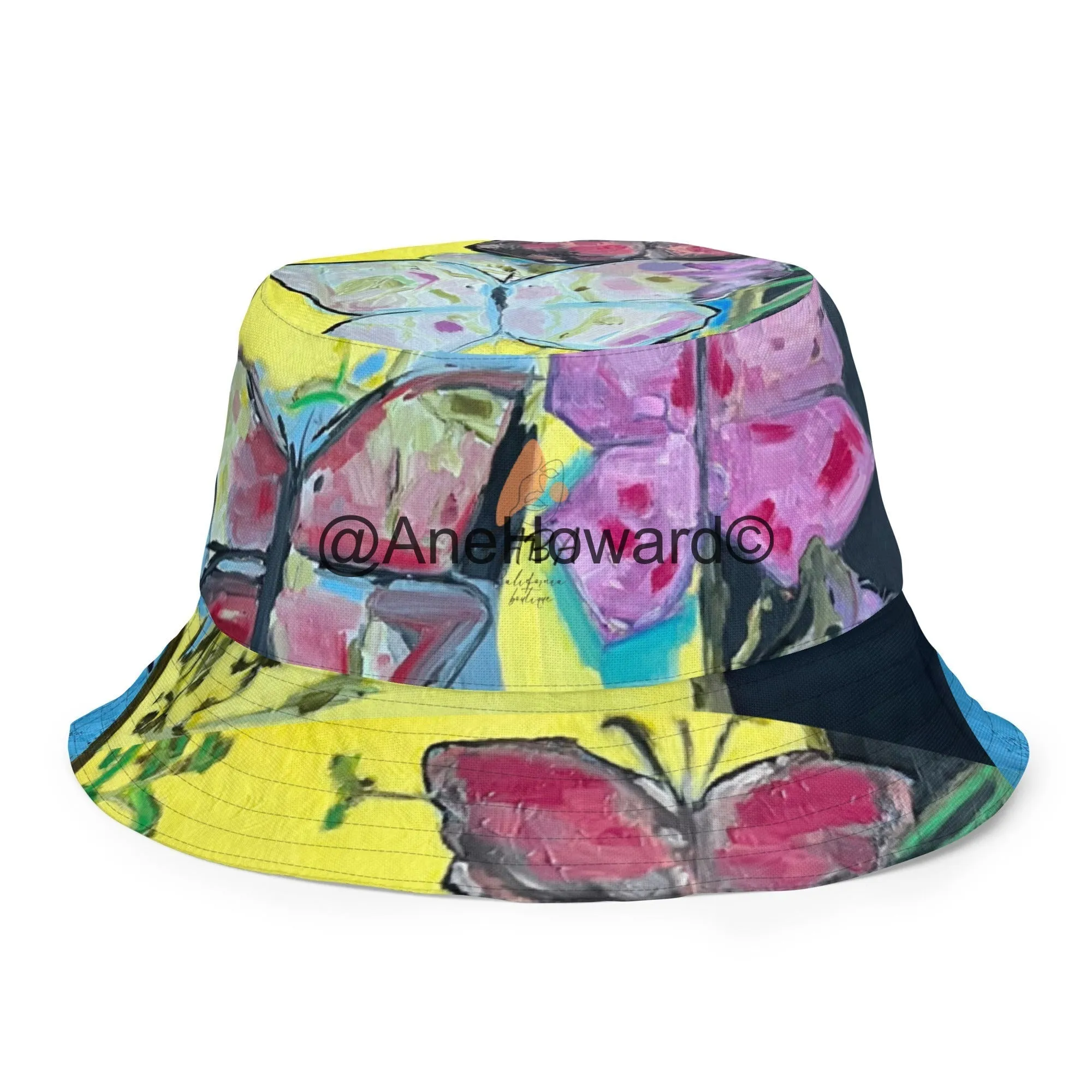 Reversible bucket hat Papillons