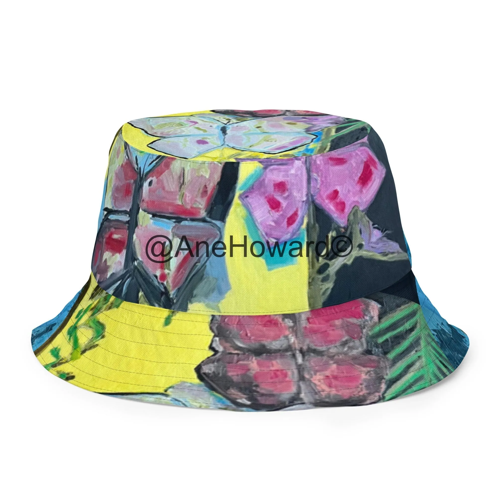 Reversible bucket hat Papillons