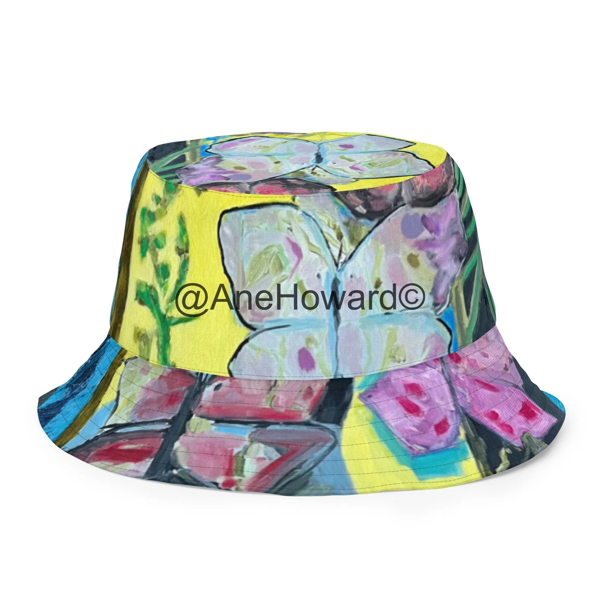 Reversible bucket hat Papillons