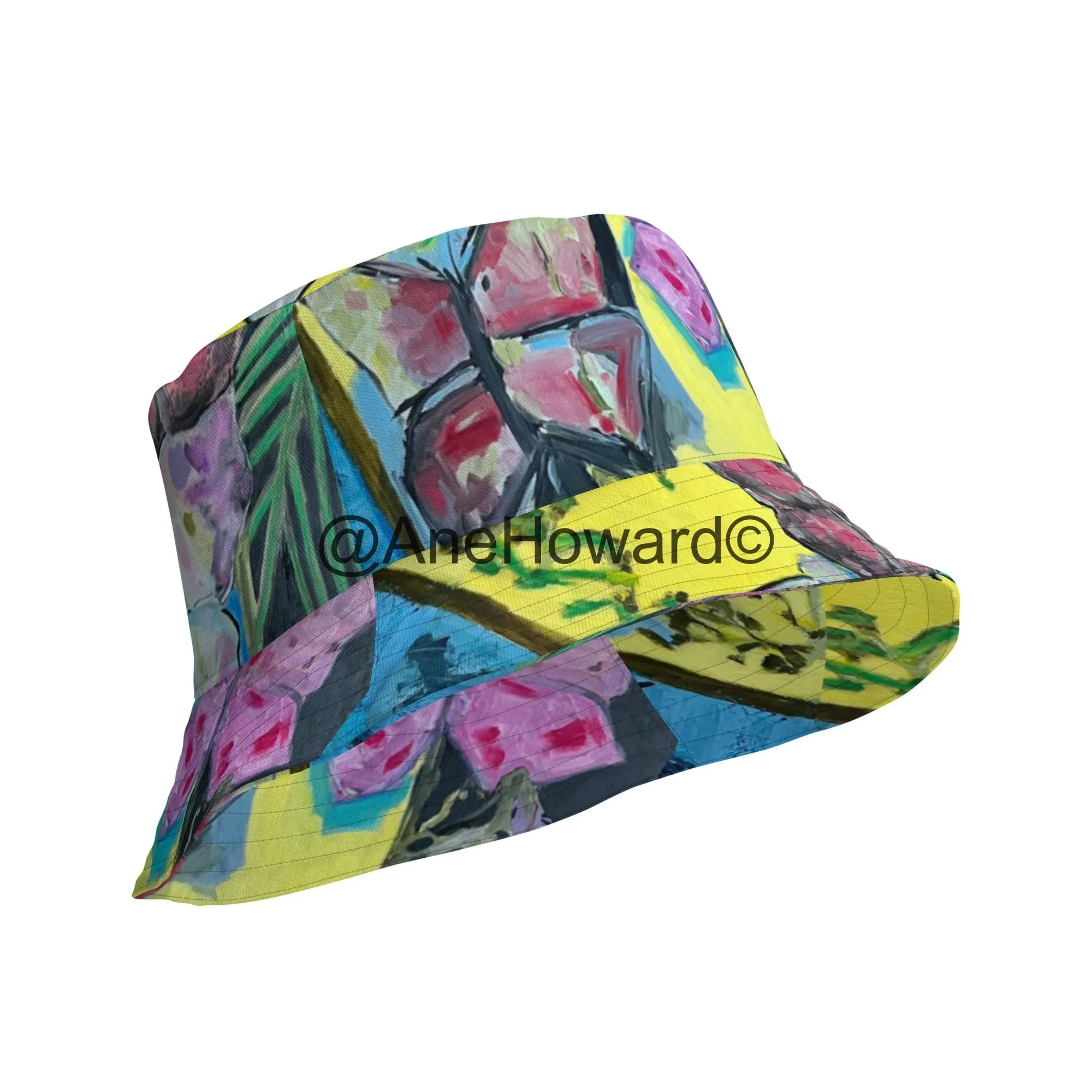 Reversible bucket hat Papillons