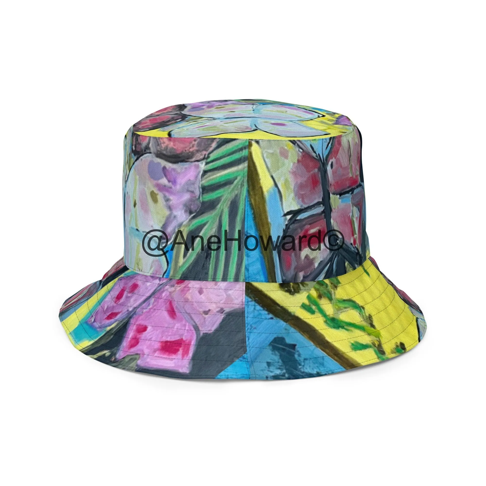 Reversible bucket hat Papillons