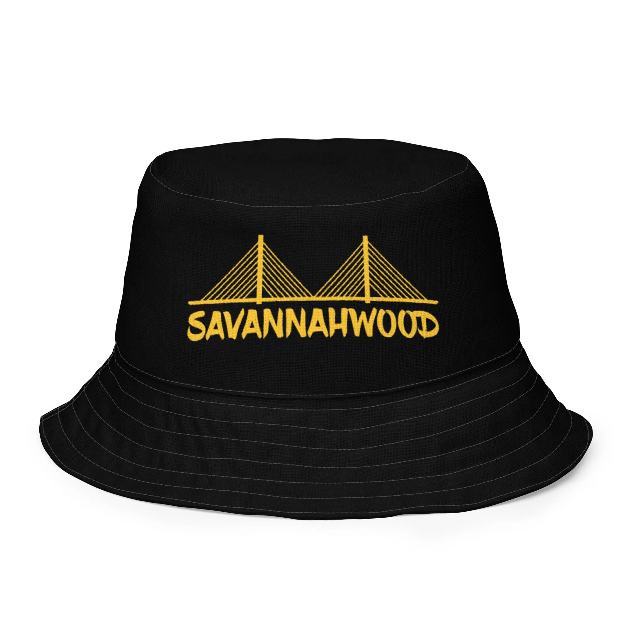 Reversible bucket hat Sunflower