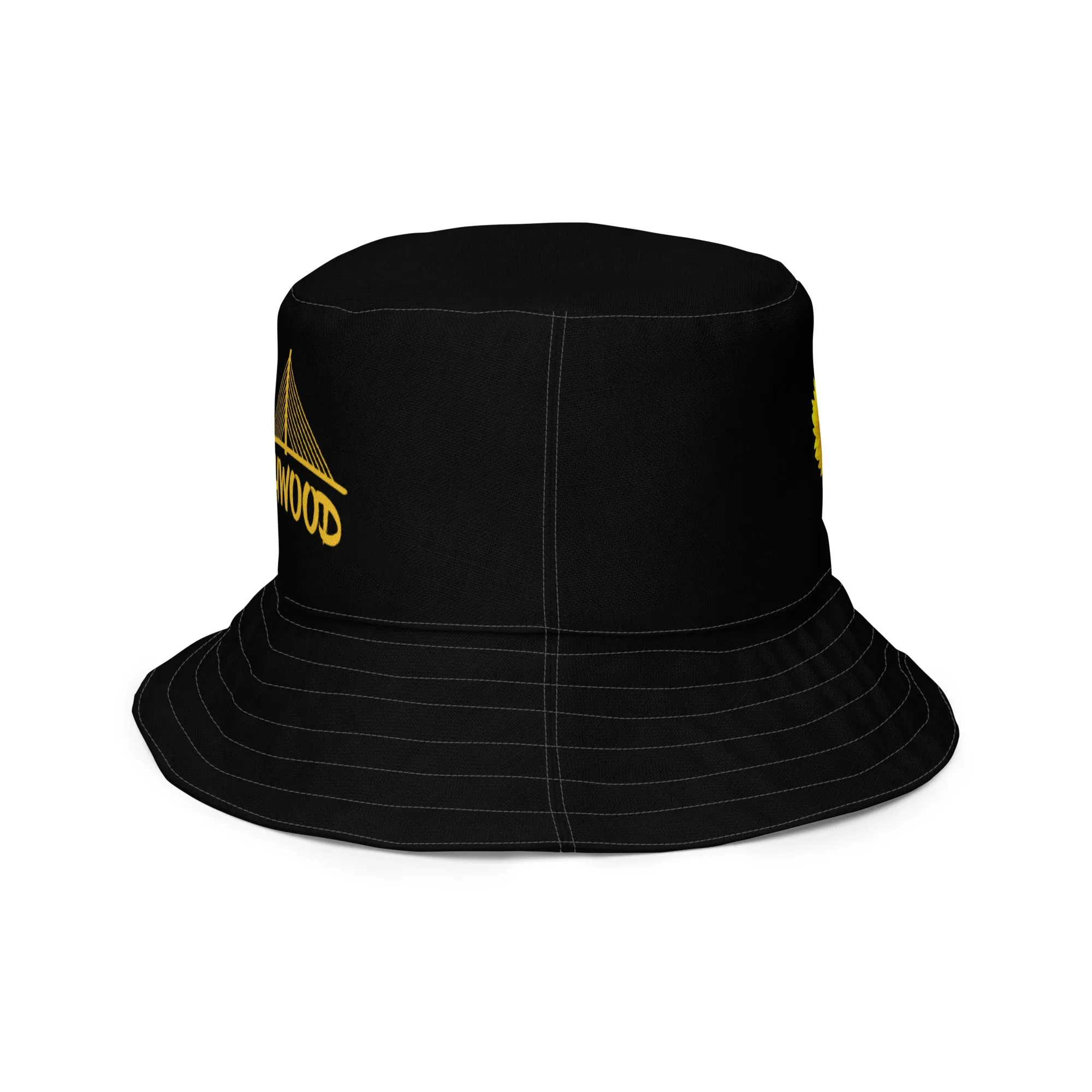 Reversible bucket hat Sunflower