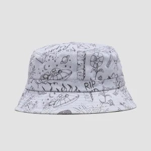 Ripndip Sharpie Bucket Hat Light Denim Wash