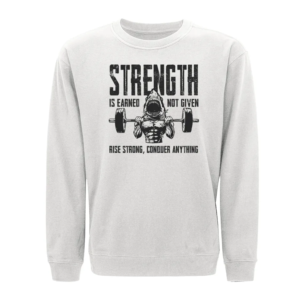 Rise Strong Conquer Anything Crewneck Sweatshirt