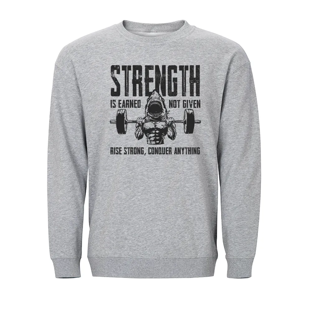 Rise Strong Conquer Anything Crewneck Sweatshirt