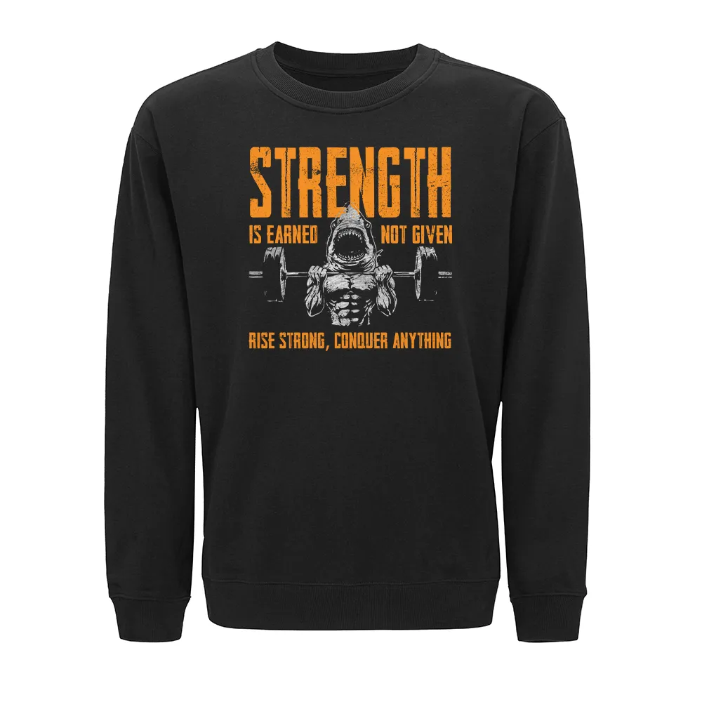 Rise Strong Conquer Anything Crewneck Sweatshirt