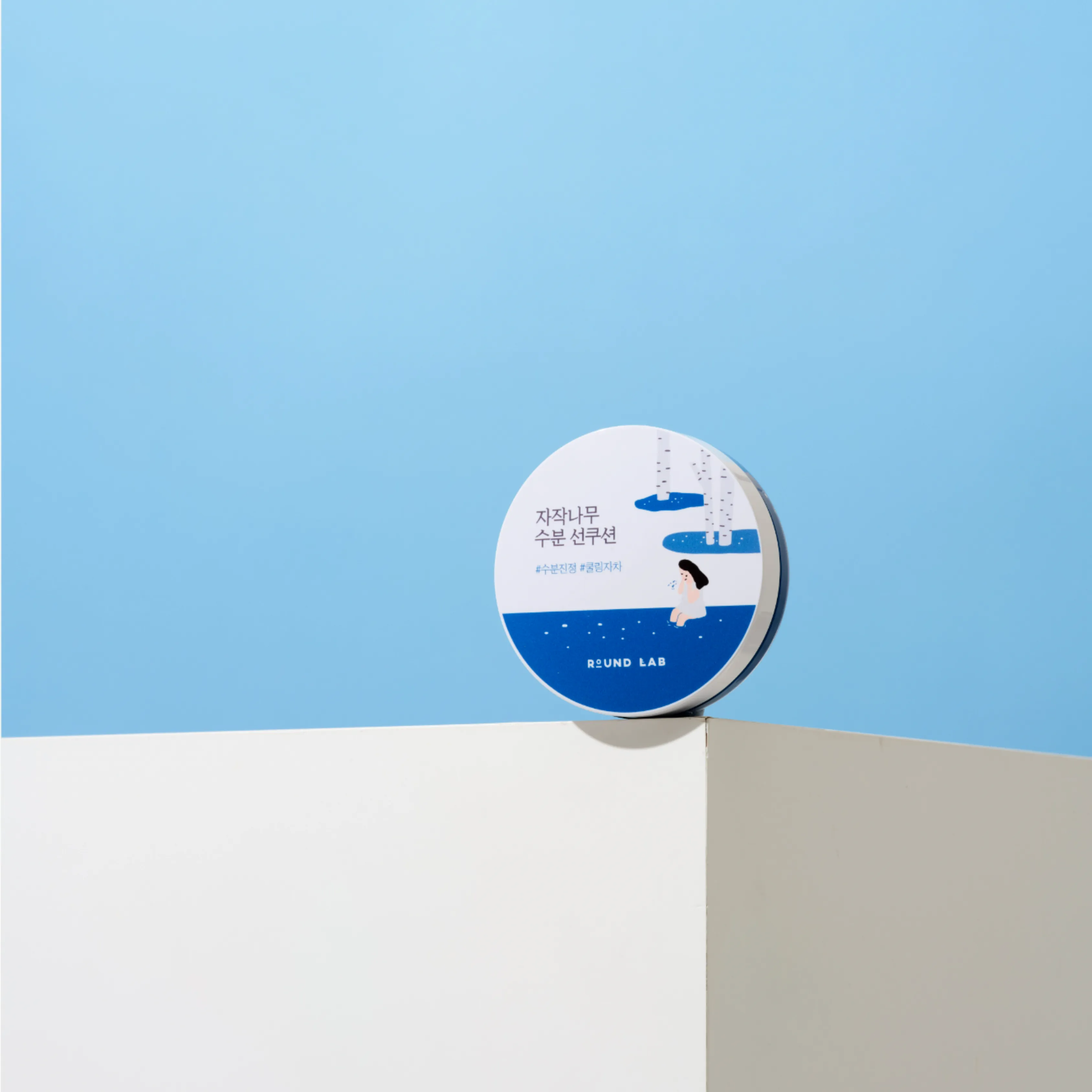 Round Lab Birch Moisturizing Sun Cushion 15g (spf 50  Pa    )