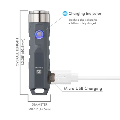 Rovyvon - A1x Gray 650 Lumens