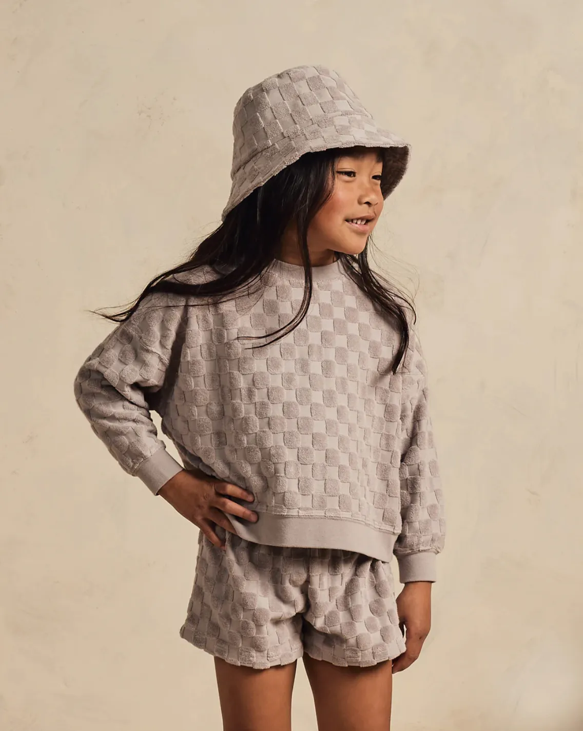 Rylee & Cru - Terry Bucket Hat - Cloud Heather