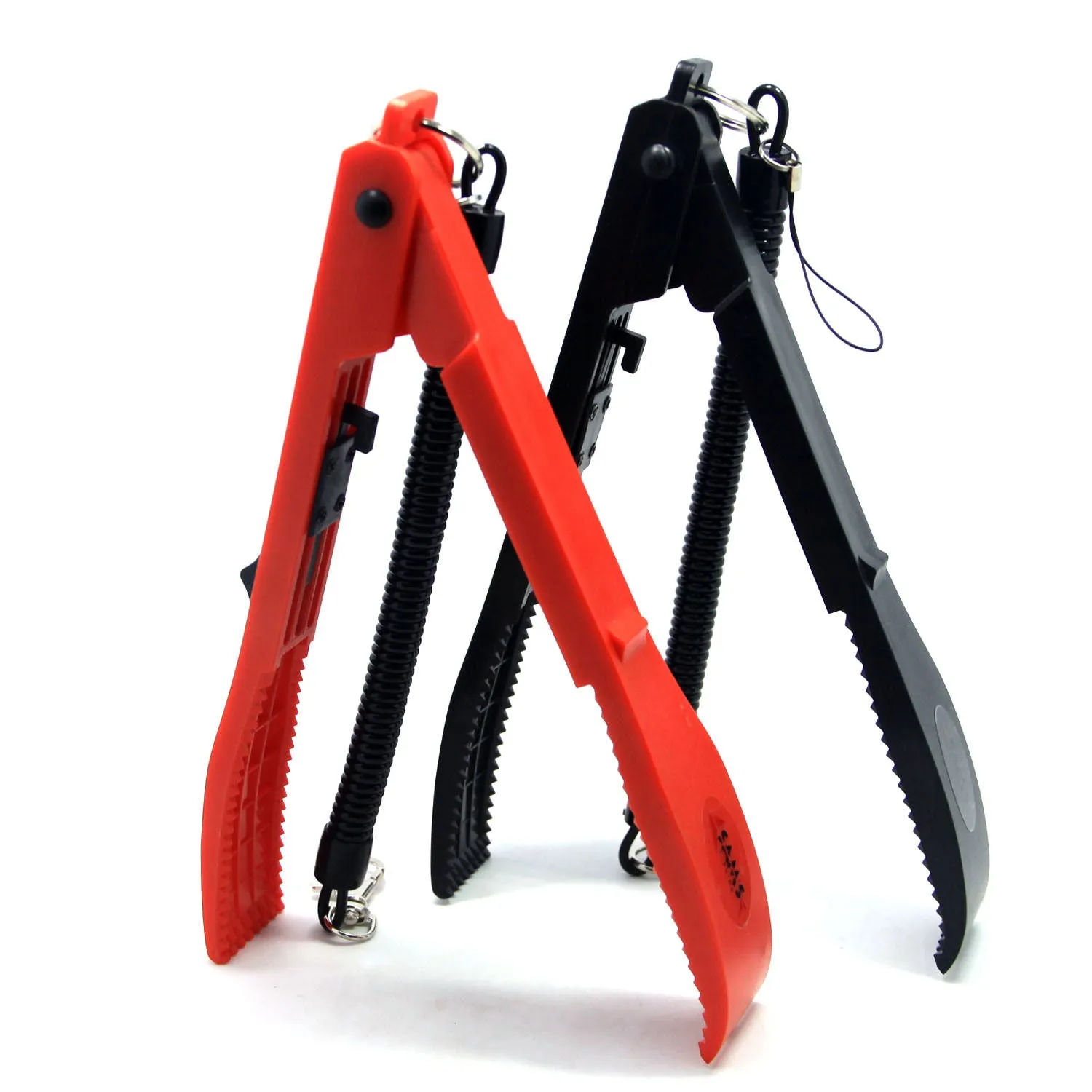 SAMSFX Fishing Gripper w/ Lock Switch Fish Grip Clamp Body Holder Controller Tool
