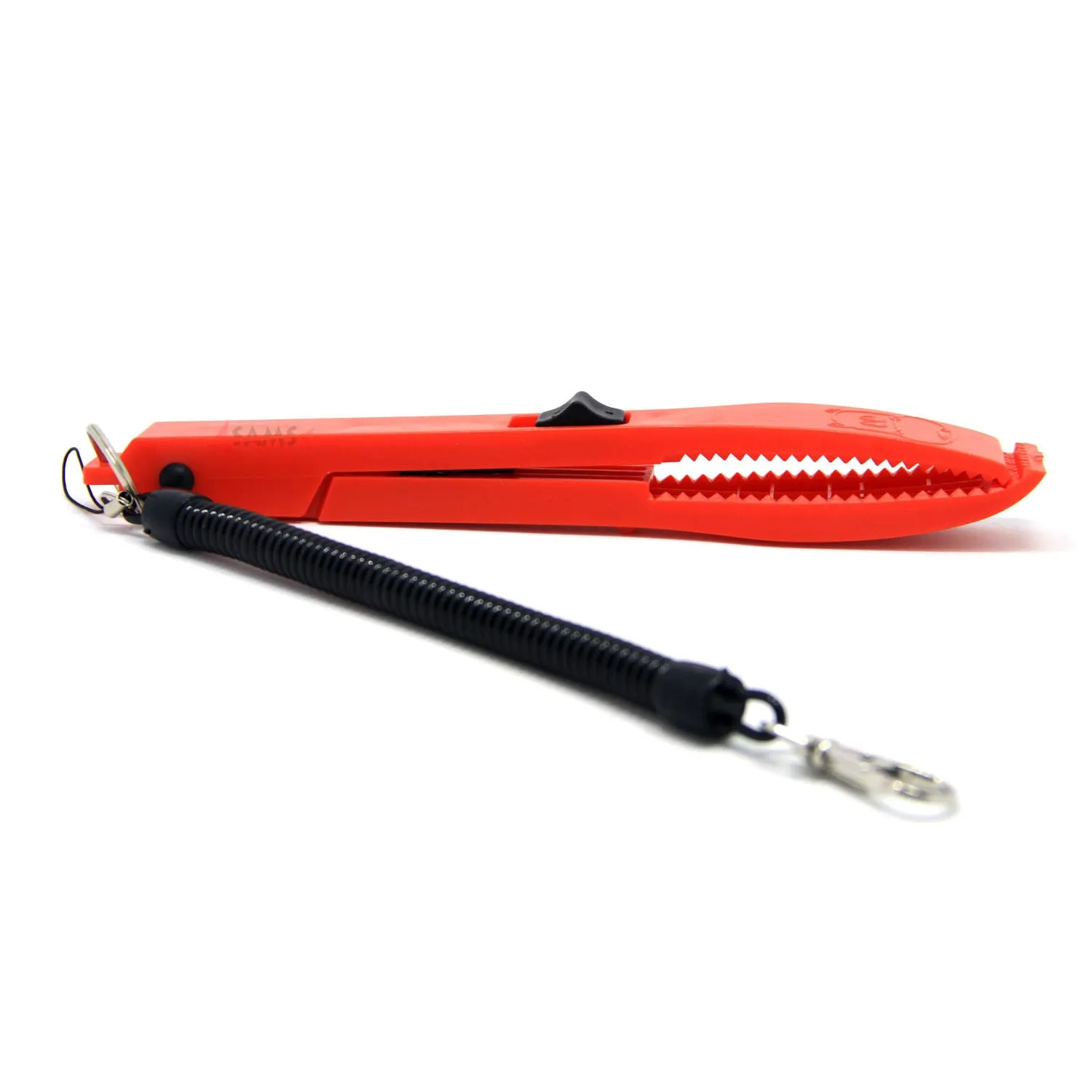 SAMSFX Fishing Gripper w/ Lock Switch Fish Grip Clamp Body Holder Controller Tool