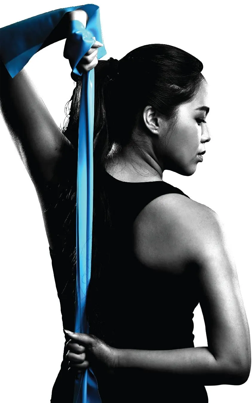 Sanctband Active 3 in 1 Exercise Resistance Band 2.5 Meter (Medium, Heavy, Extra Heavy)