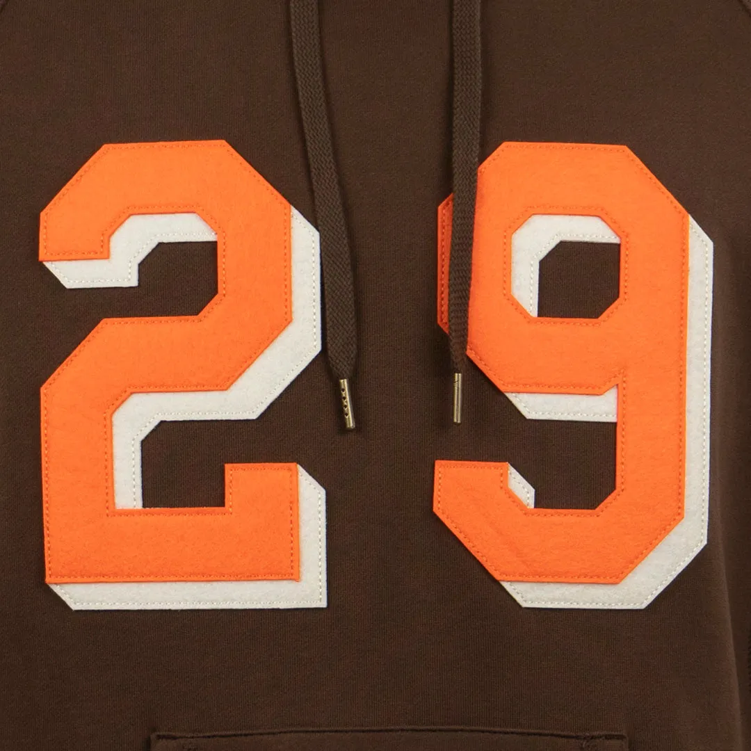 Satchel Paige French Terry Script Hooded Sweatshirt