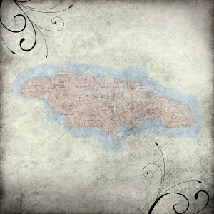 Scrapbook Customs 12x12 Paper - Jamaica Travel