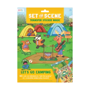 Set the Scene Transfer Stickers Magic - Let's Go Camping