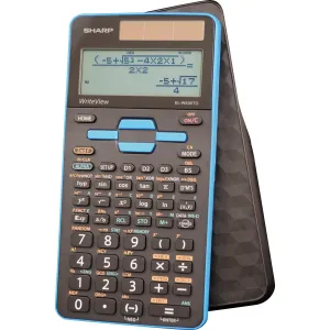 Sharp EL-W535TGBBL Scientific Calculator with WriteView™ 4 Line Display