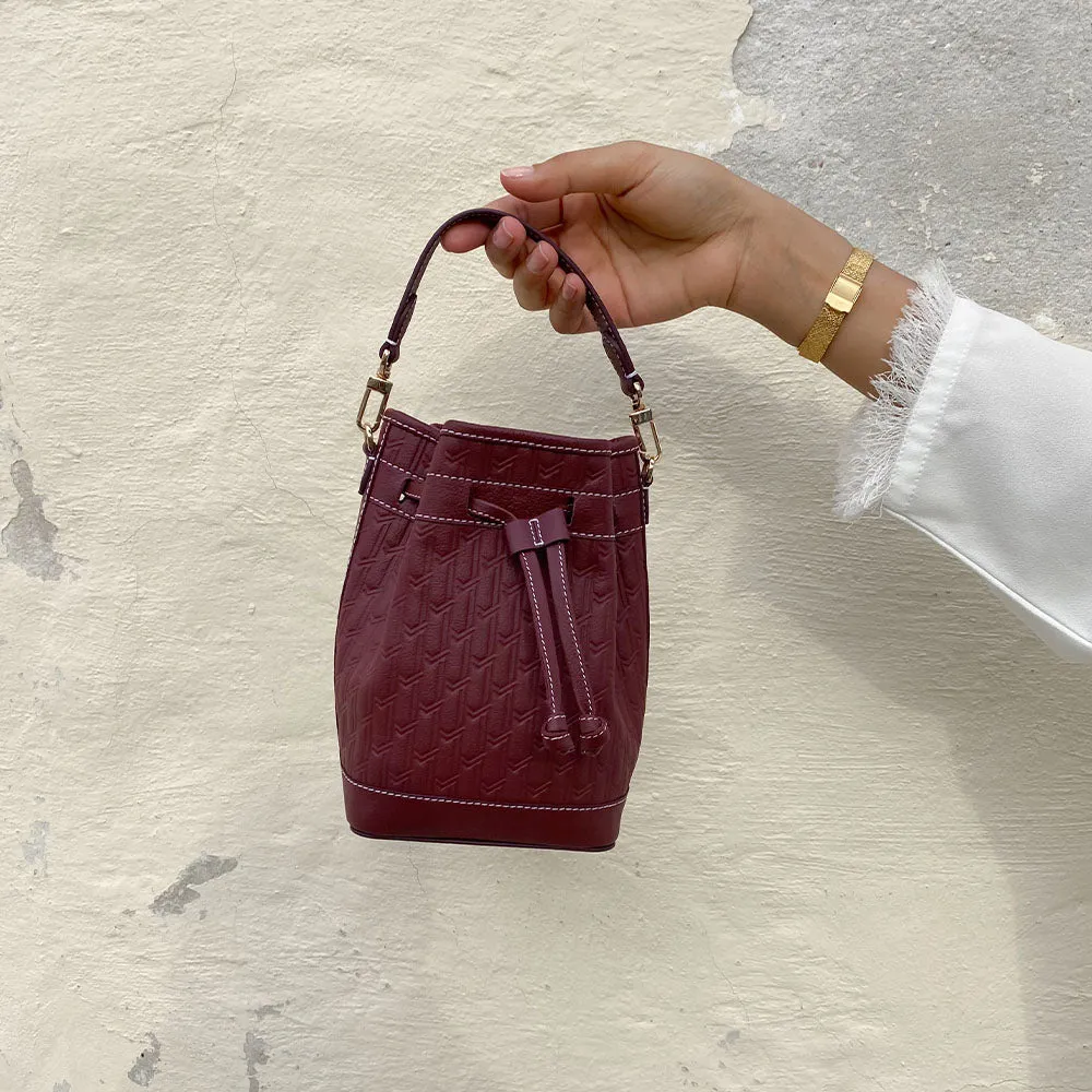 Sheikha Handbag / Burgundy