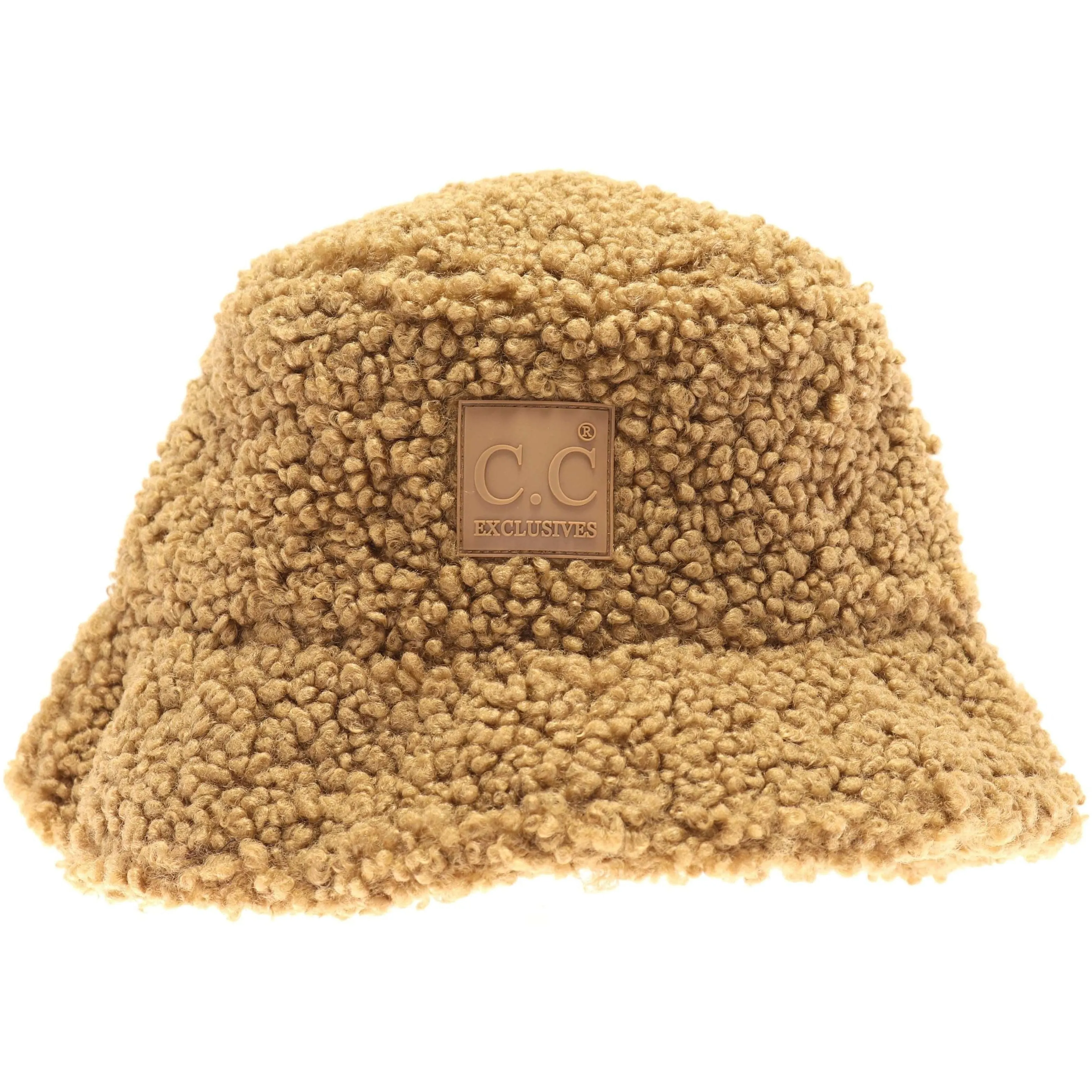 Sherpa Bucket Hat with Rubber Patch KP008