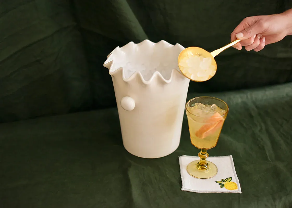 SIGNATURE RUFFLE ICE BUCKET