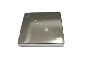Silver Toned Etched Phlebotomist Hypodermic Needle Magnet