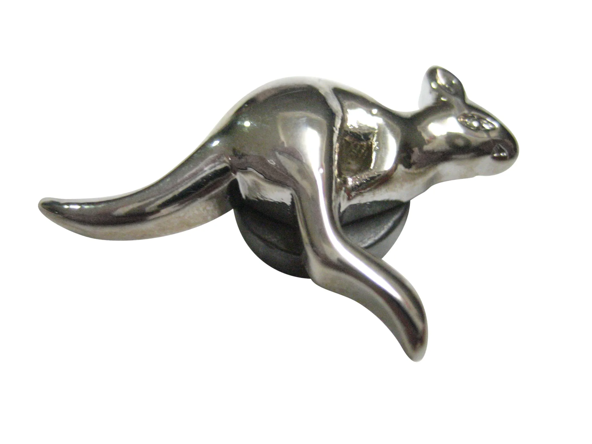 Silver Toned Kangaroo Magnet