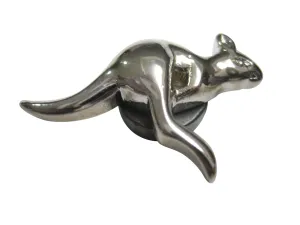 Silver Toned Kangaroo Magnet