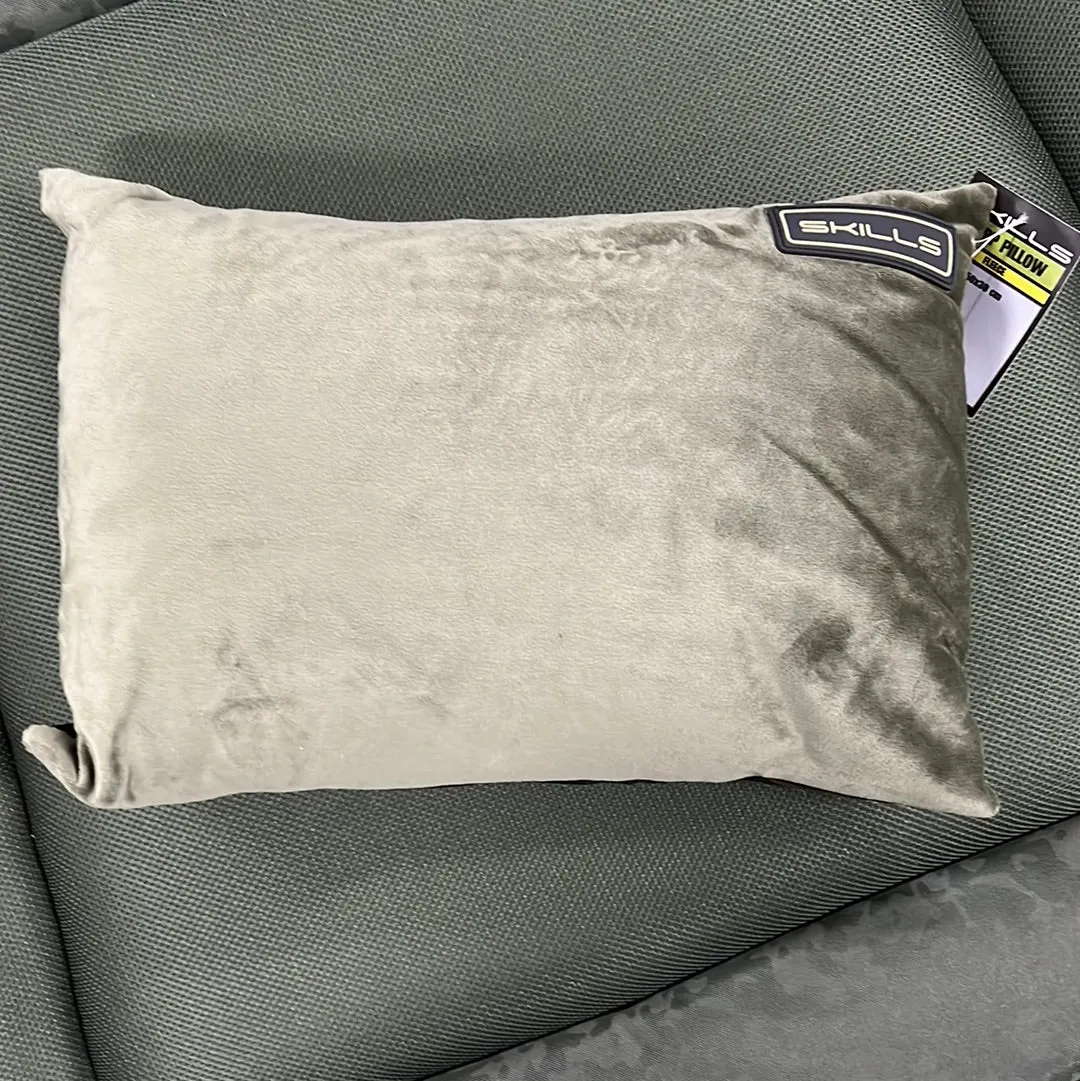Skills Fleece Carp Pillow