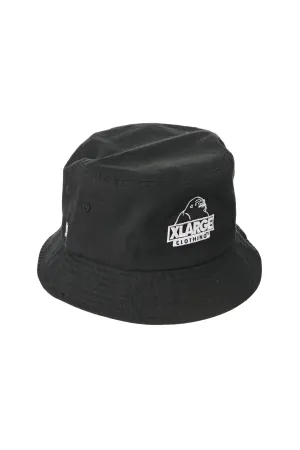SLANTED BUCKET HAT - BLACK