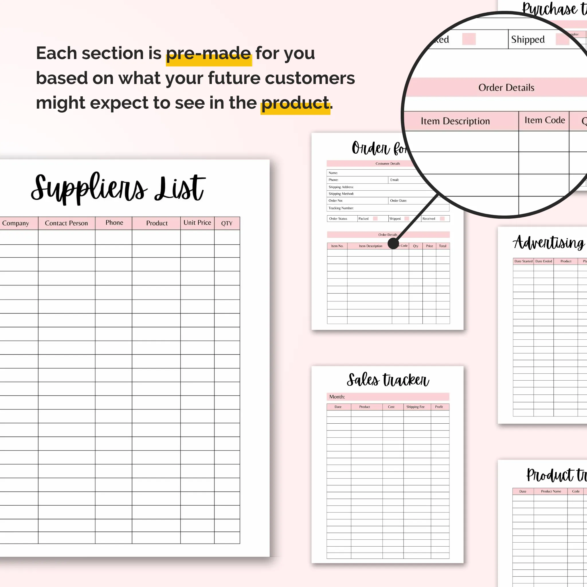 Small Business Planner