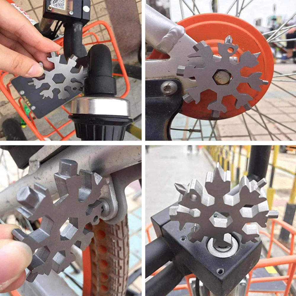 Snowflake 18-in-1 Multi-tool Compact and Portable