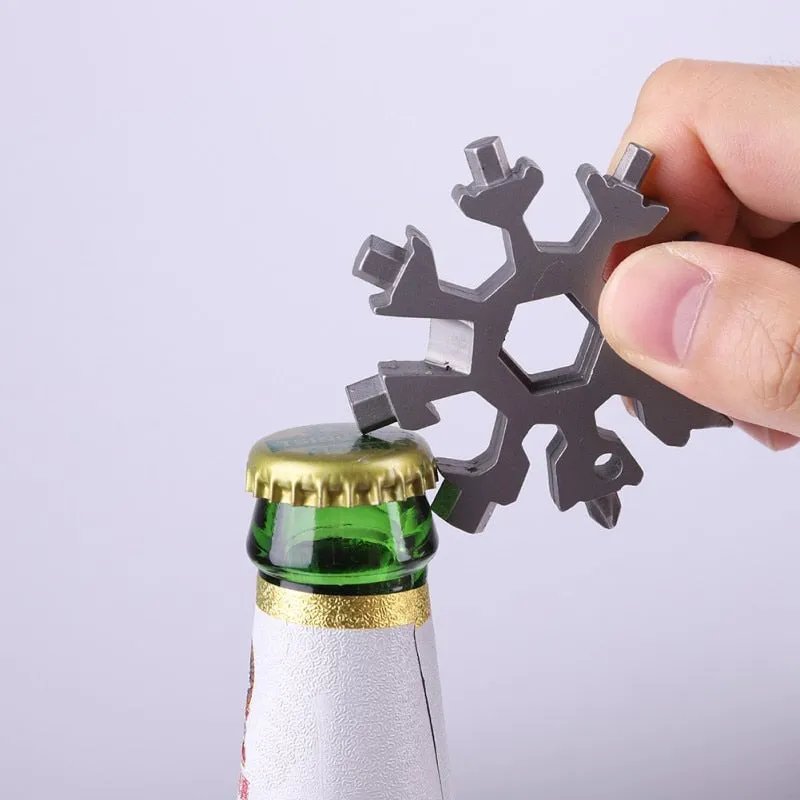 Snowflake 18-in-1 Multi-tool Compact and Portable
