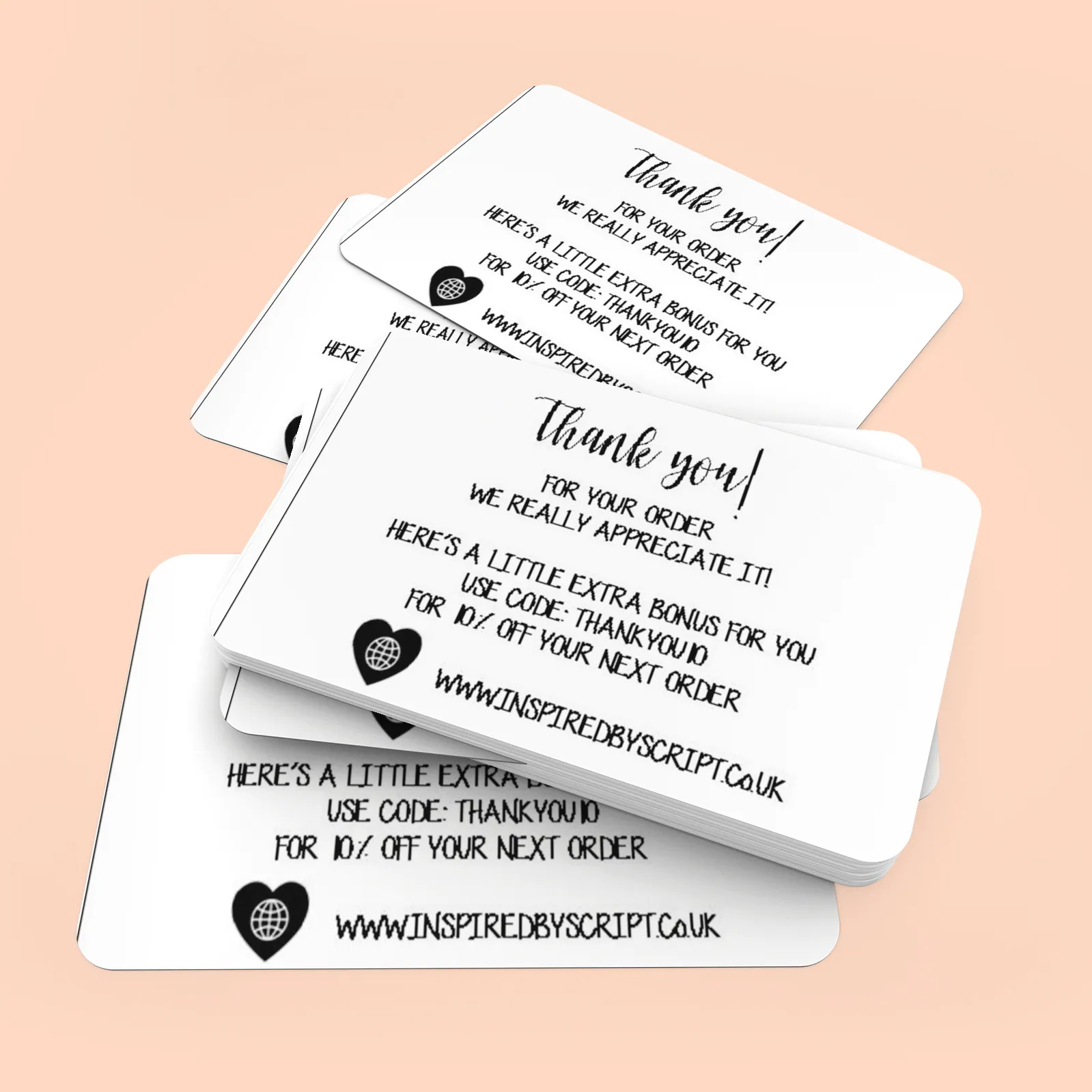 SPECIAL OFFER CARDS FOR BUSINESS - 8.5cm x 5.5cm