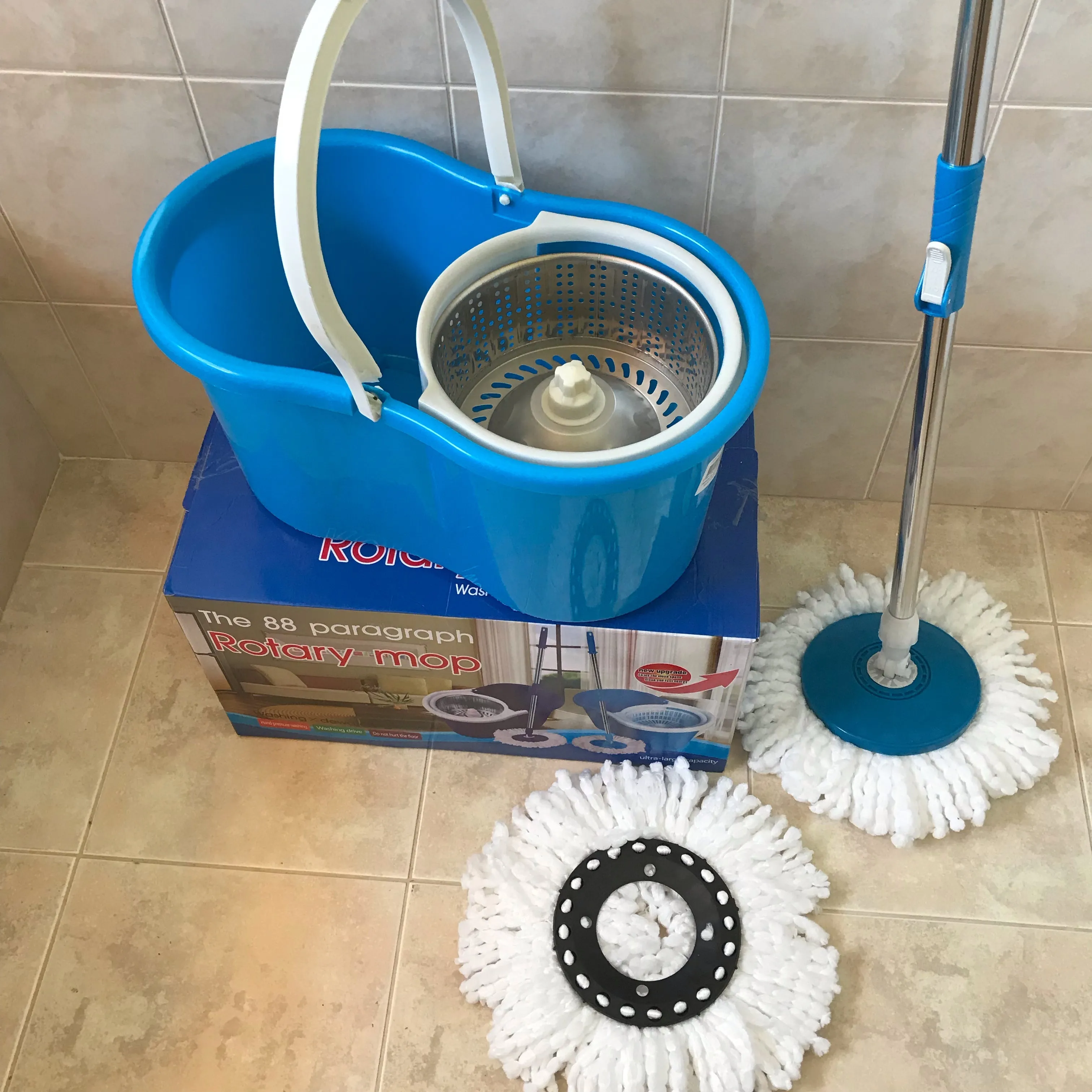 Spin Dry Mop & Bucket set