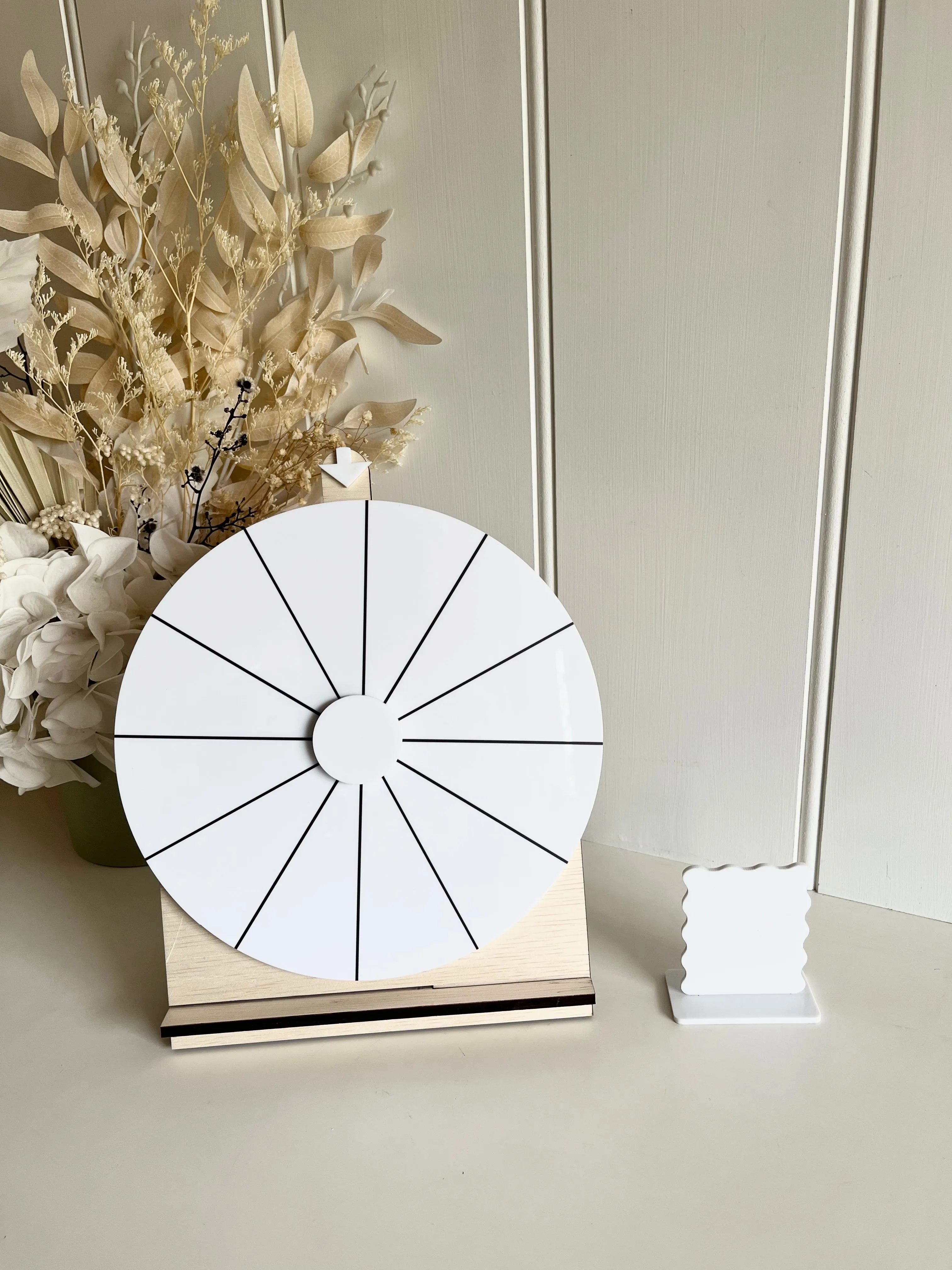Spin the wheel - Blank or Custom Style - Small Size