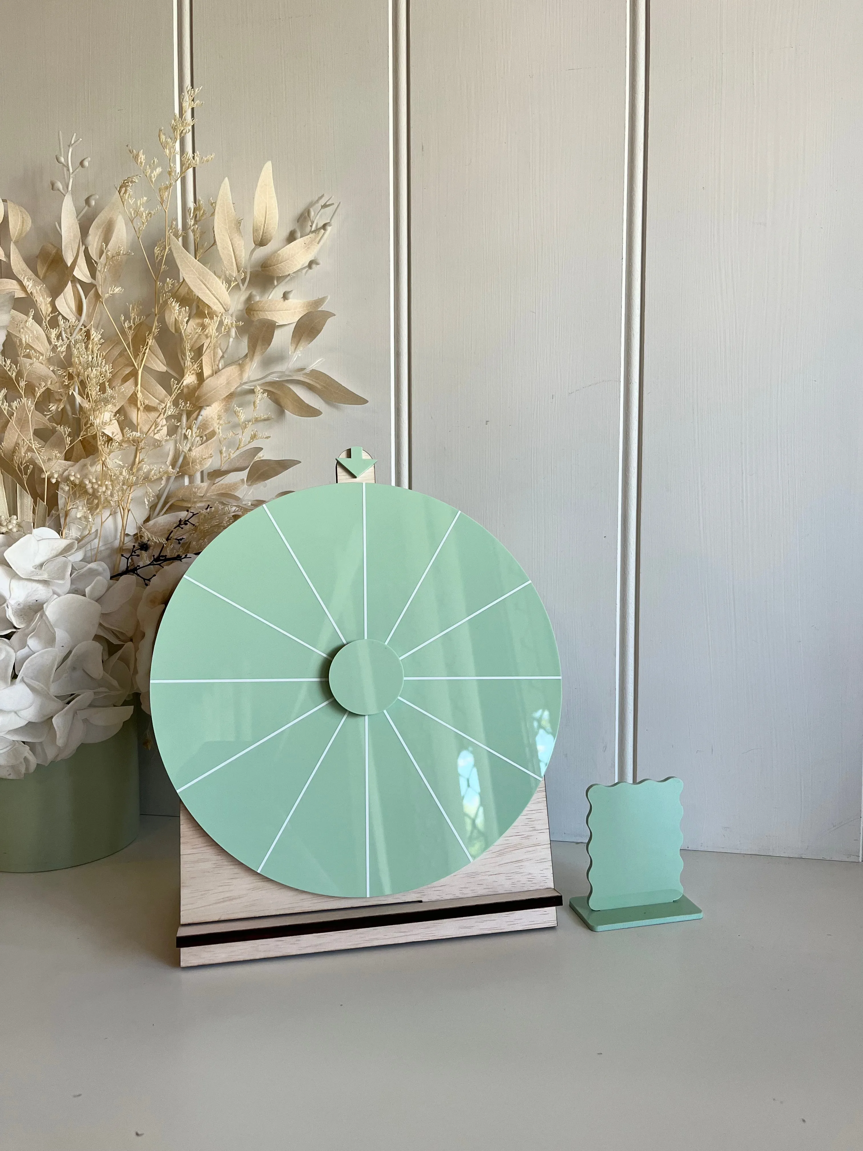 Spin the wheel - Blank or Custom Style - Small Size