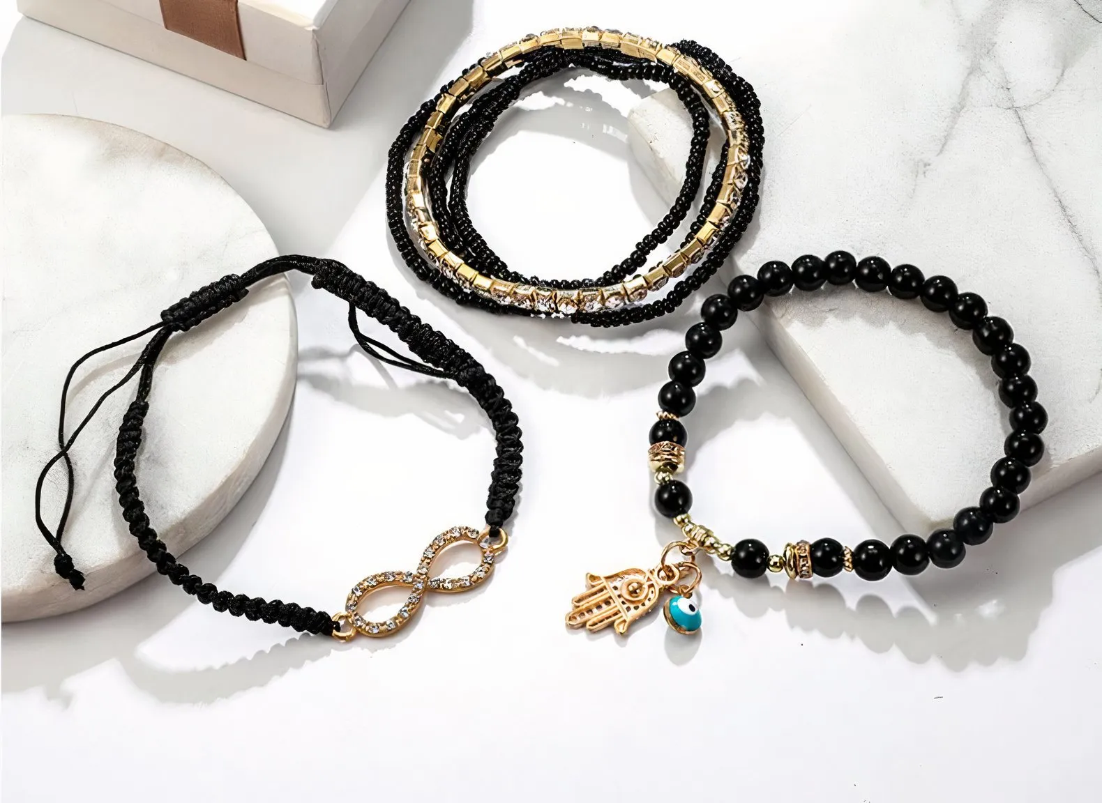 Stacked Bracelet Set #12