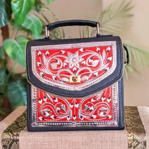 Star Cosmic Red Handbag