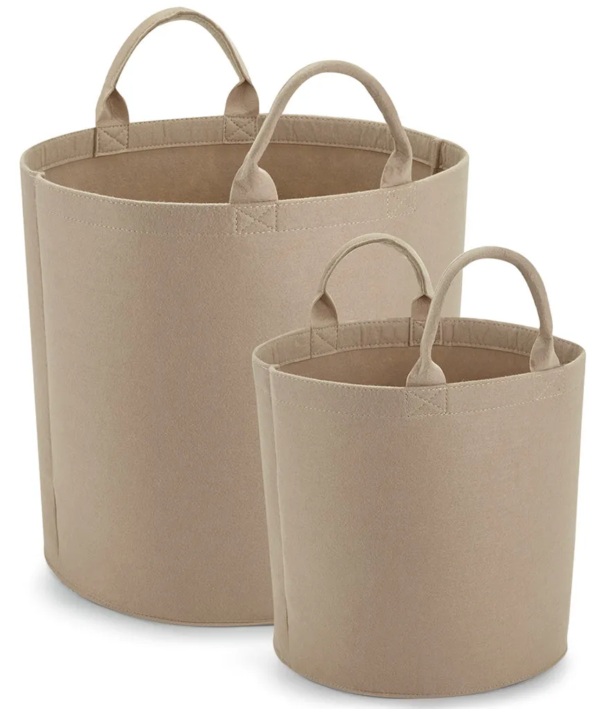 Storage Bucket - Embroidered