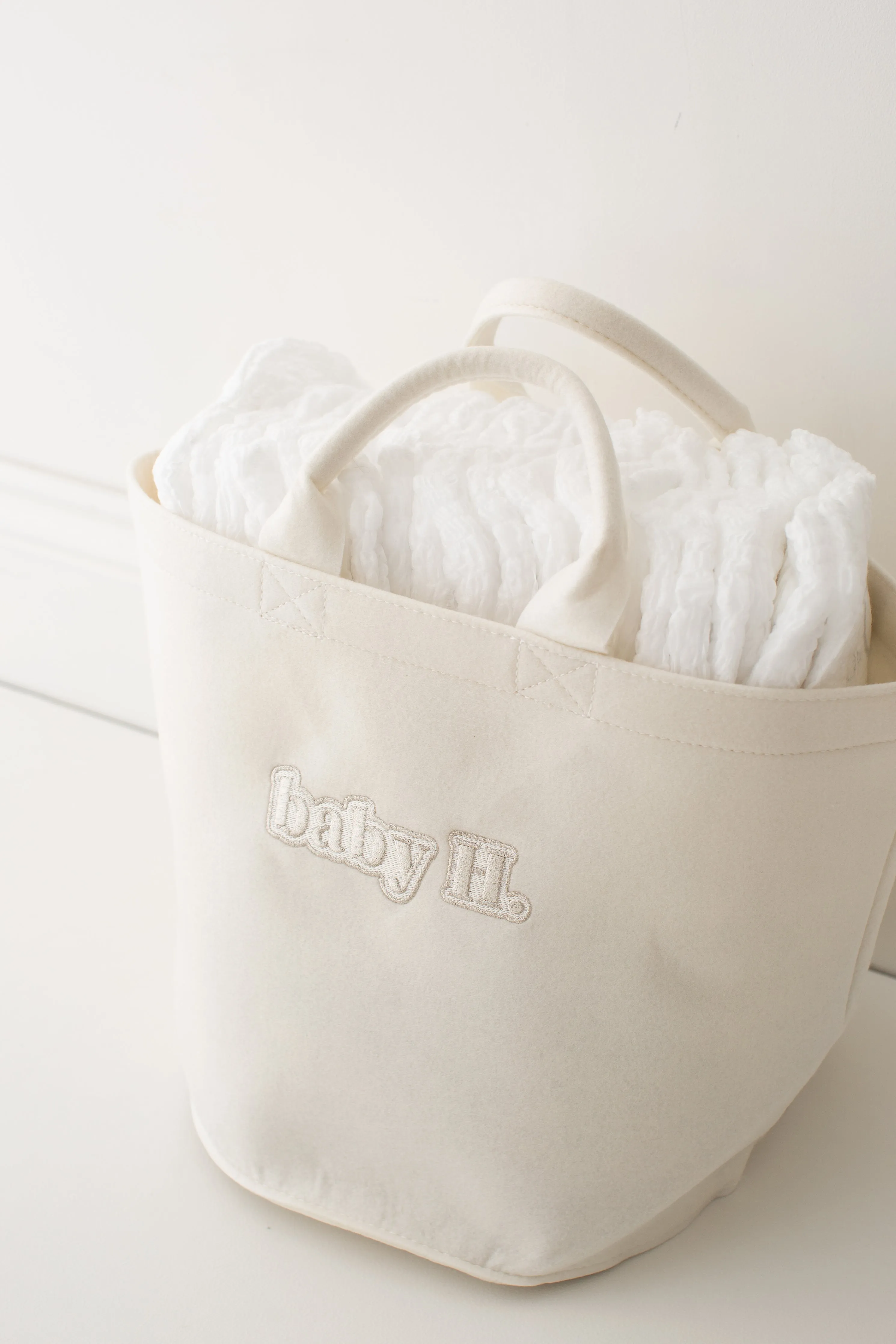Storage Bucket - Embroidered
