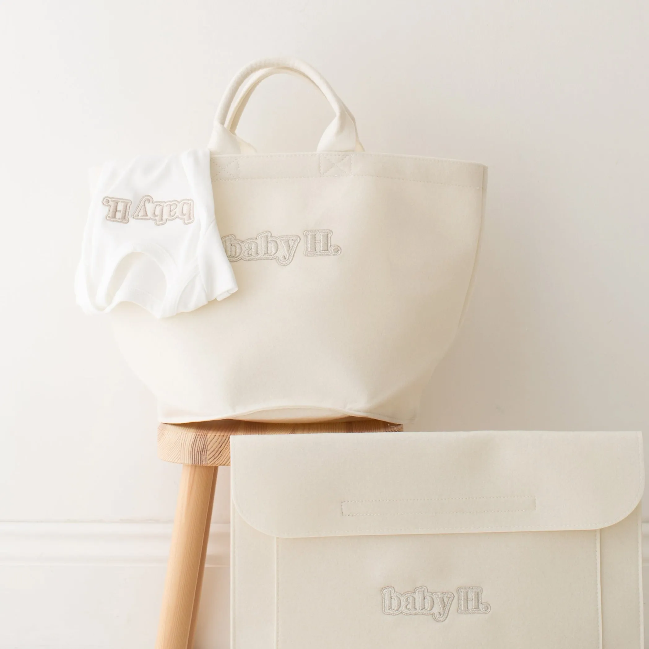 Storage Bucket - Embroidered