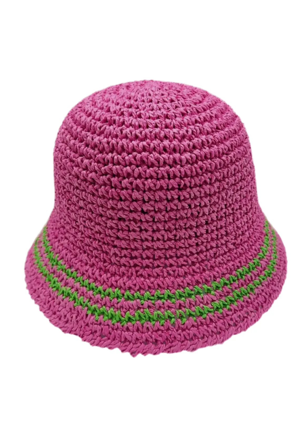 Straw Bucket Fashion Hat