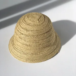 Straw Bucket Hat - Light