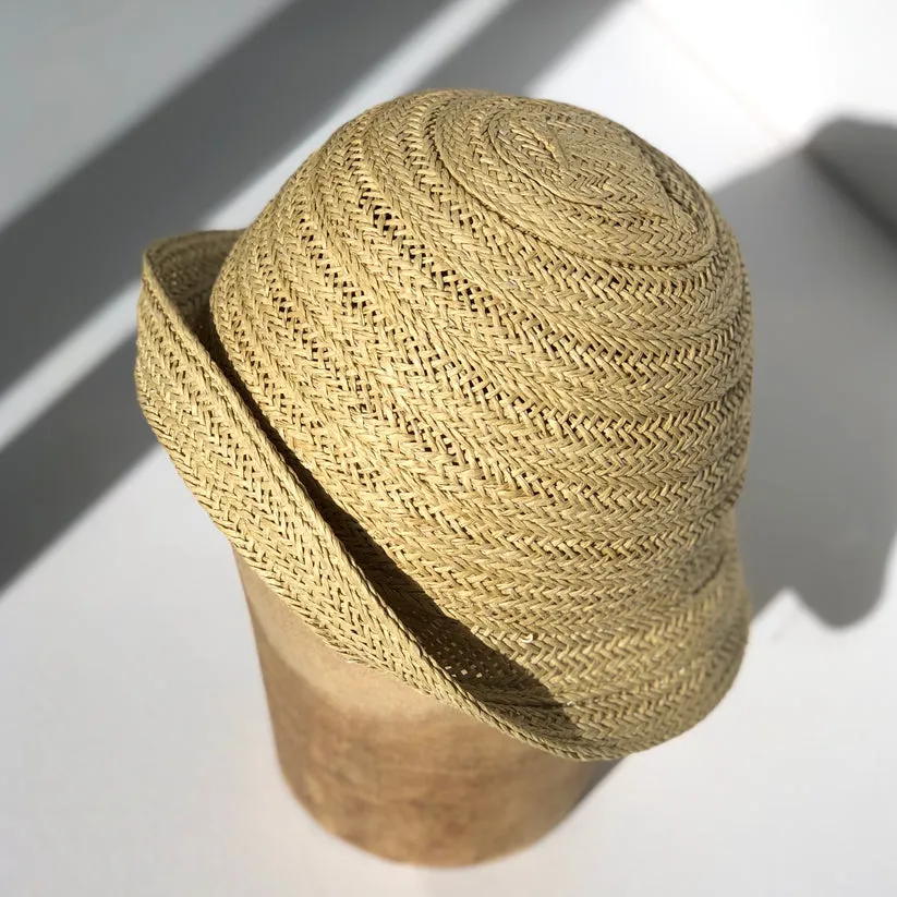 Straw Bucket Hat - Light