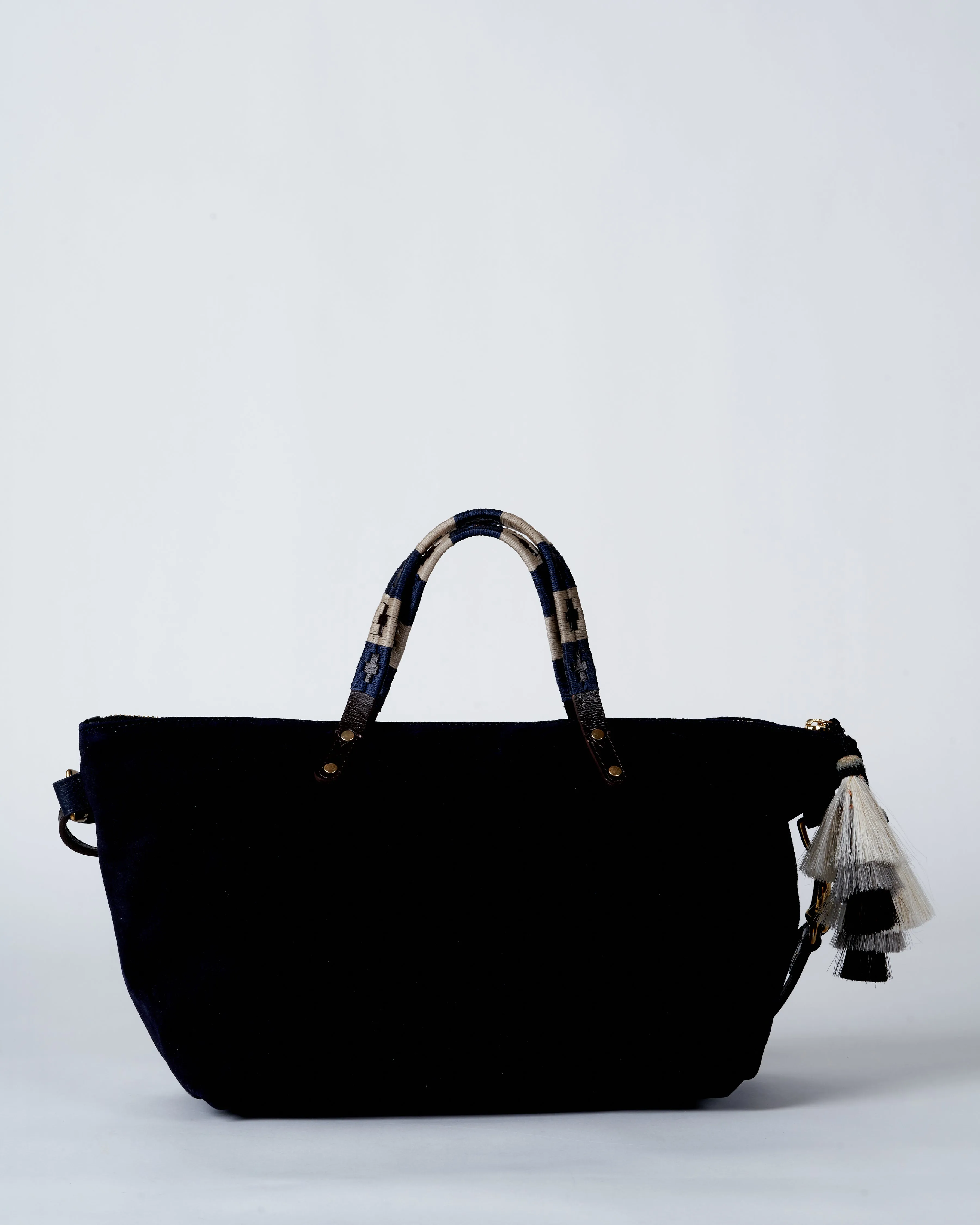 suede polo devon holdall - navy