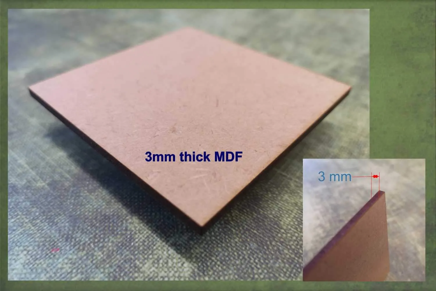Suit case - wooden craft cut-out - 3mm MDF