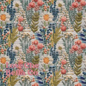 Summer Wildflowers - SEAMLESS FILES