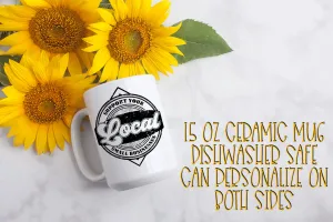 Support Your Local Small Business 15 Ounce Ceramic Mug